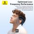Baseus AirGo ENC AS01 Open Ear Clip on Wireless Earbuds for Sports up to 25 hours of playback - White